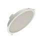 Preview: LEDVANCE LED Einbauleuchte 24W 4000K 2760lm IP44 Weiß Einbaud. 200 mm